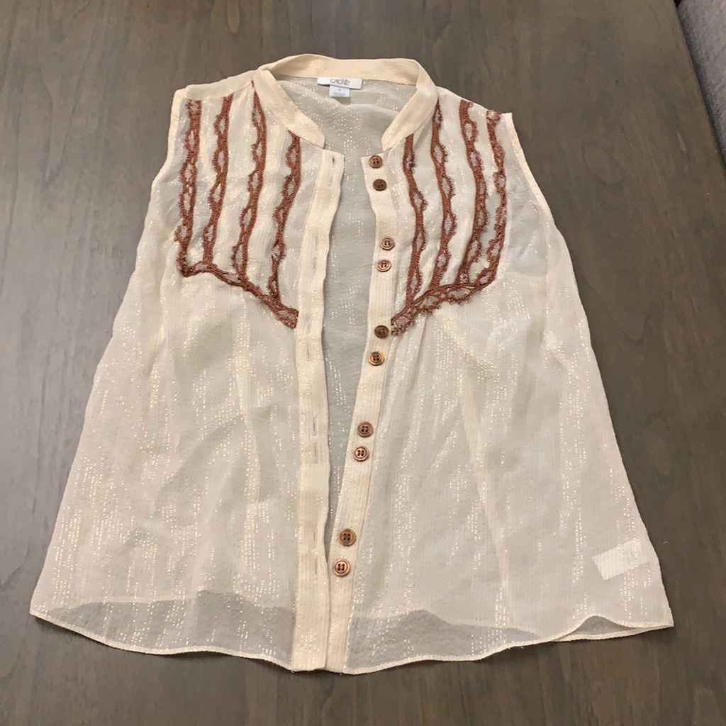 Cache Shear Blouse